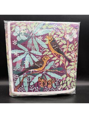 Ehrman Yellowhammers Needlepoint Kit Suzanne Gyseman Birds Canvas Wool New